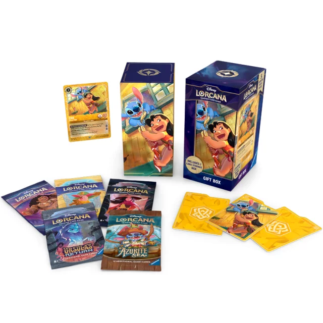 Kartenspiel Lorcana: Archazia's Island - Gift Box (Lilo & Stitch) (ENGLISCHE VERSION) - Disney