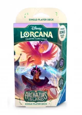 Karetní hra Lorcana: Azurite Sea - Ruby / Sapphire Starter Deck (Belle & Beast) dupl