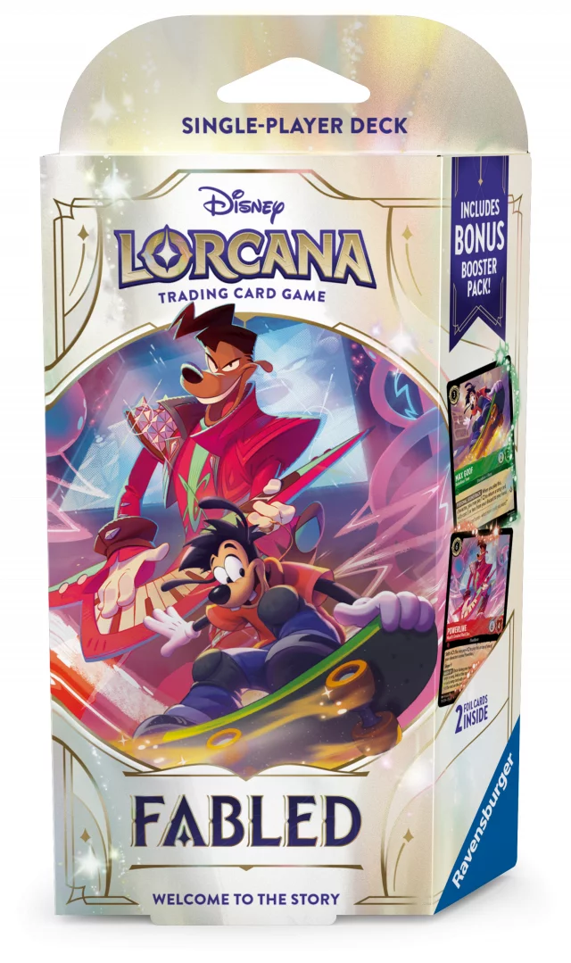 Kartenspiel Lorcana: Fabled - Emerald & Ruby Starter Deck (ENGLISCHE VERSION) - Disney