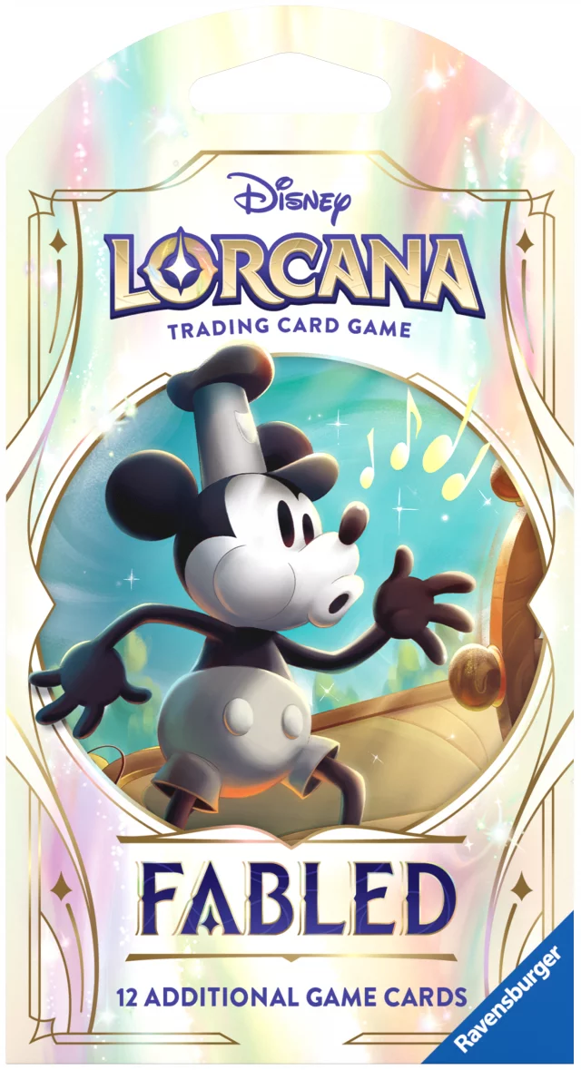 Kartenspiel Lorcana: Fabled - Booster (12 Karten) (ENGLISCHE VERSION) - Disney