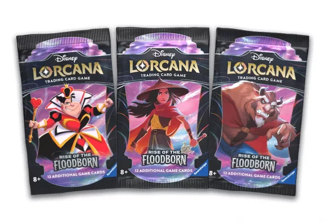 Kartenspiel Lorcana: Rise of the Floodborn - Booster (12 Karten) (ENGLISCHE VERSION) - Disney