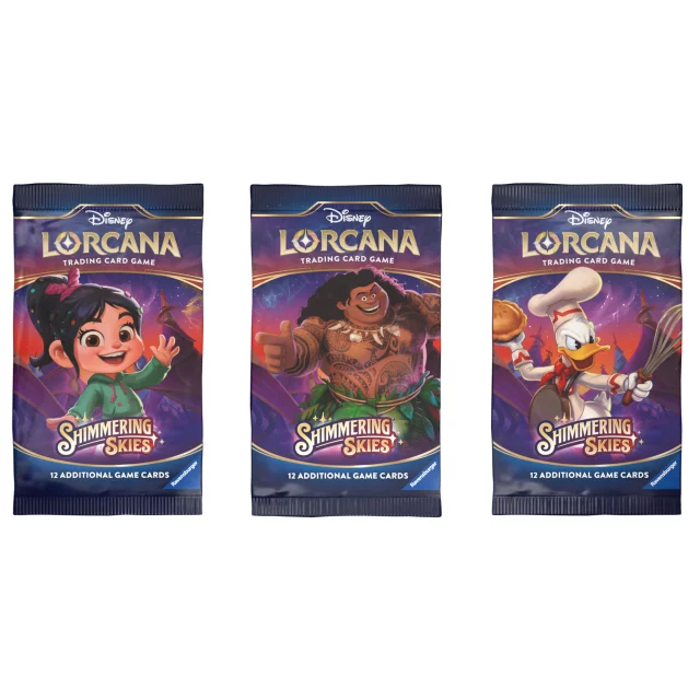 Kartenspiel Lorcana: Shimmering Skies - Booster (12 Karten) (ENGLISCHE VERSION) - Disney
