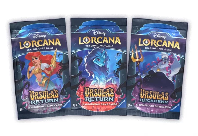 Kartenspiel Lorcana: Ursula's Return - Booster (12 Karten) (ENGLISCHE VERSION) - Disney