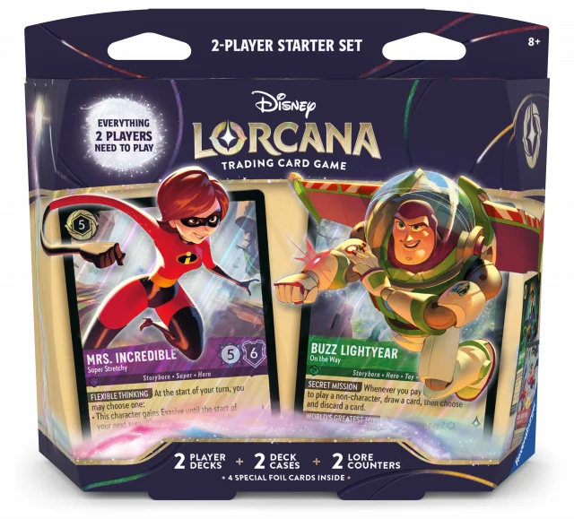 Kartenspiel Lorcana: Wilds Unknown - 2-Player Deck - Disney