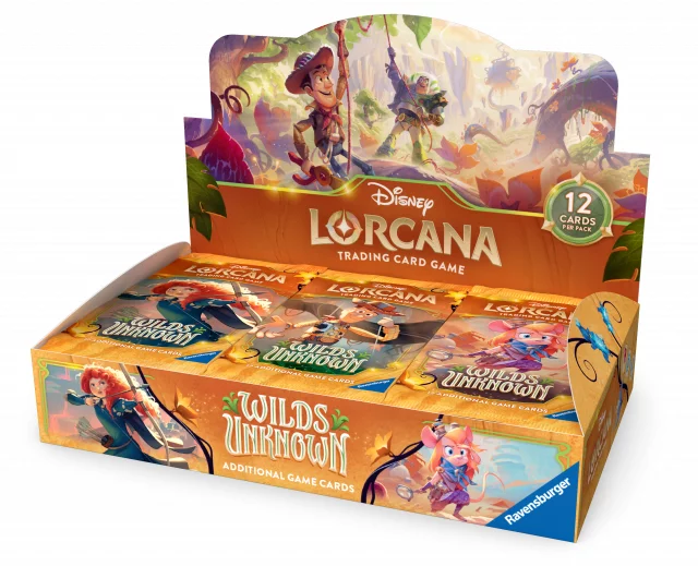 Kartenspiel Lorcana: Wilds Unknown - Booster Box (24 Booster) - Disney