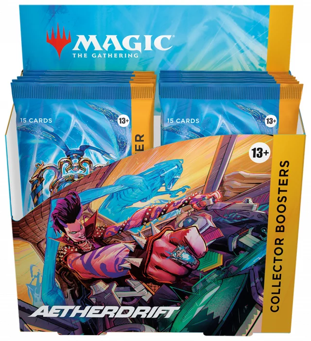 Kartenspiel Magic: The Gathering Aetherdrift - Collector Booster Box (12 Booster) (ENGLISCHE VERSION) - Magic The Gathering