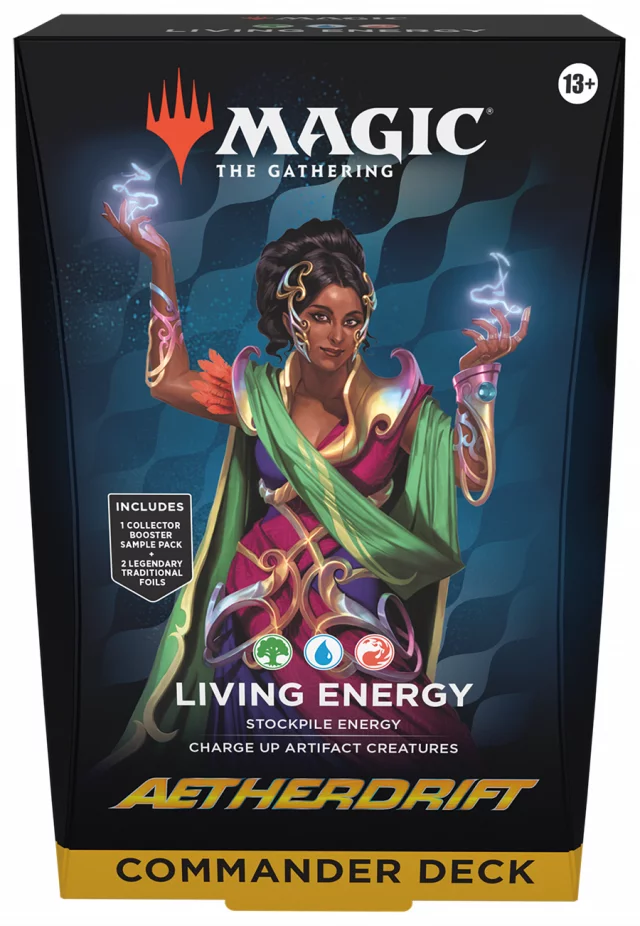 Kartenspiel Magic: The Gathering Aetherdrift - Living Energy Commander Deck (ENGLISCHE VERSION) - Magic The Gathering