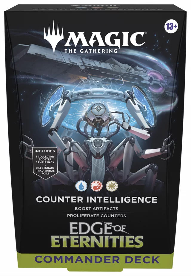 Kartenspiel Magic: The Gathering Edge of Eternities - Counter Intelligence Commander Deck (ENGLISCHE VERSION) - Magic The Gathering