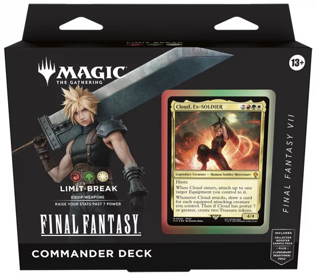 Kartenspiel Magic: The Gathering FINAL FANTASY - Limit Break Commander Deck (ENGLISCHE VERSION) - Magic The Gathering