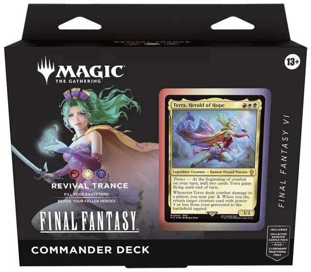 Kartenspiel Magic: The Gathering FINAL FANTASY - Revival Trance Commander Deck (ENGLISCHE VERSION) - Magic The Gathering