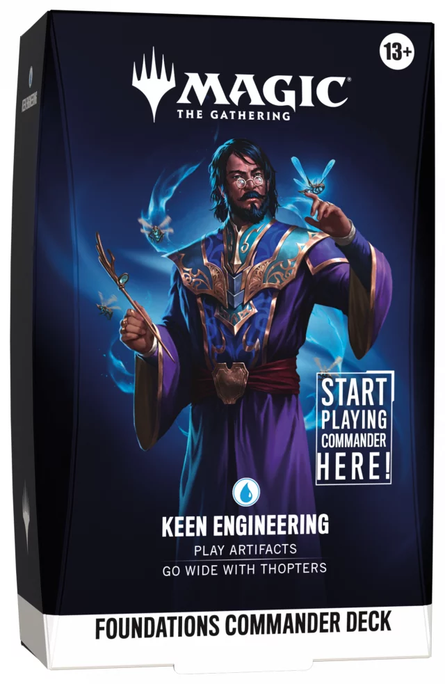 Kartenspiel Magic: The Gathering - Foundations Commander Deck - Keen Engineering - Magic The Gathering