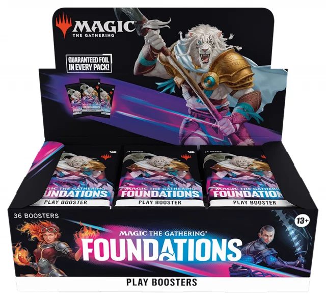 Kartenspiel Magic: The Gathering Foundations - Play Booster Box (36 booster) (ENGLISCHE VERSION) - Magic The Gathering