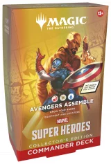 Karetní hra Magic: The Gathering Marvel Super Heroes - Commander Deck Set Collector's Edition dupl