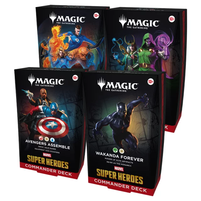 Kartenspiel Magic: The Gathering Marvel Super Heroes - Commander Deck Set - Magic The Gathering