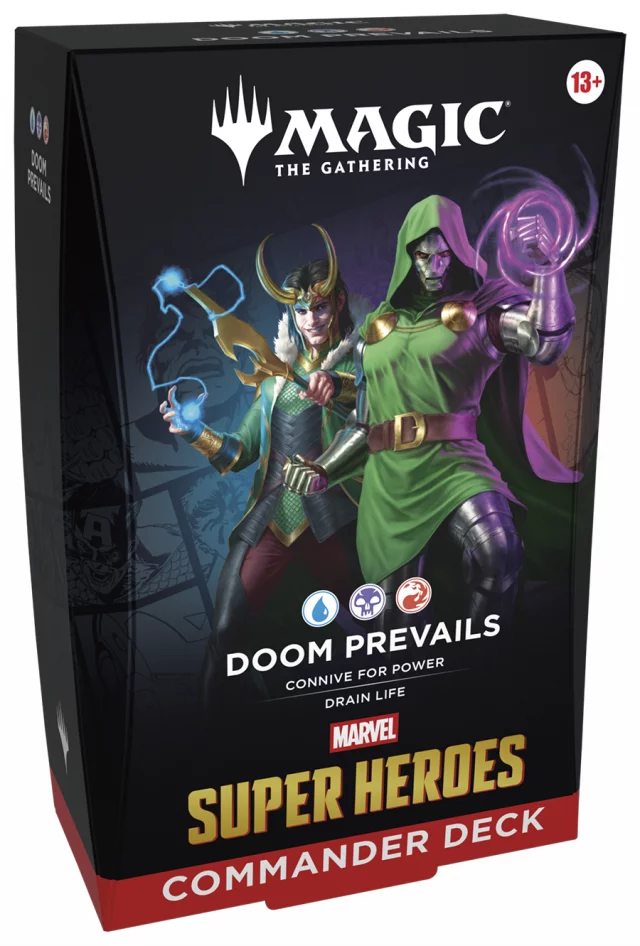Kartenspiel Magic: The Gathering Marvel Super Heroes - Doom Prevails Commander Deck - Magic The Gathering