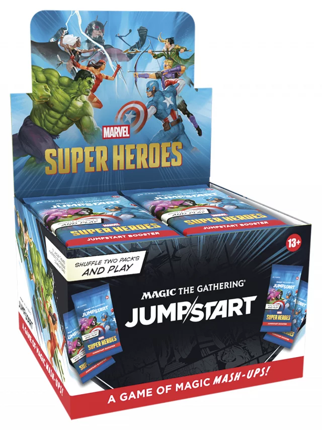 Kartenspiel Magic: The Gathering Marvel Super Heroes - Jumpstart Booster Box (24 Booster) - Magic The Gathering