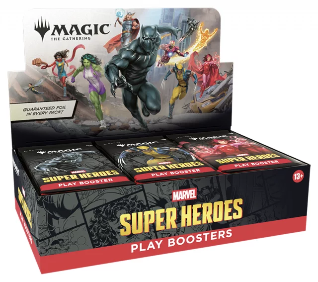 Kartenspiel Magic: The Gathering Marvel Super Heroes - Play Booster Box (30 Booster) - Magic The Gathering
