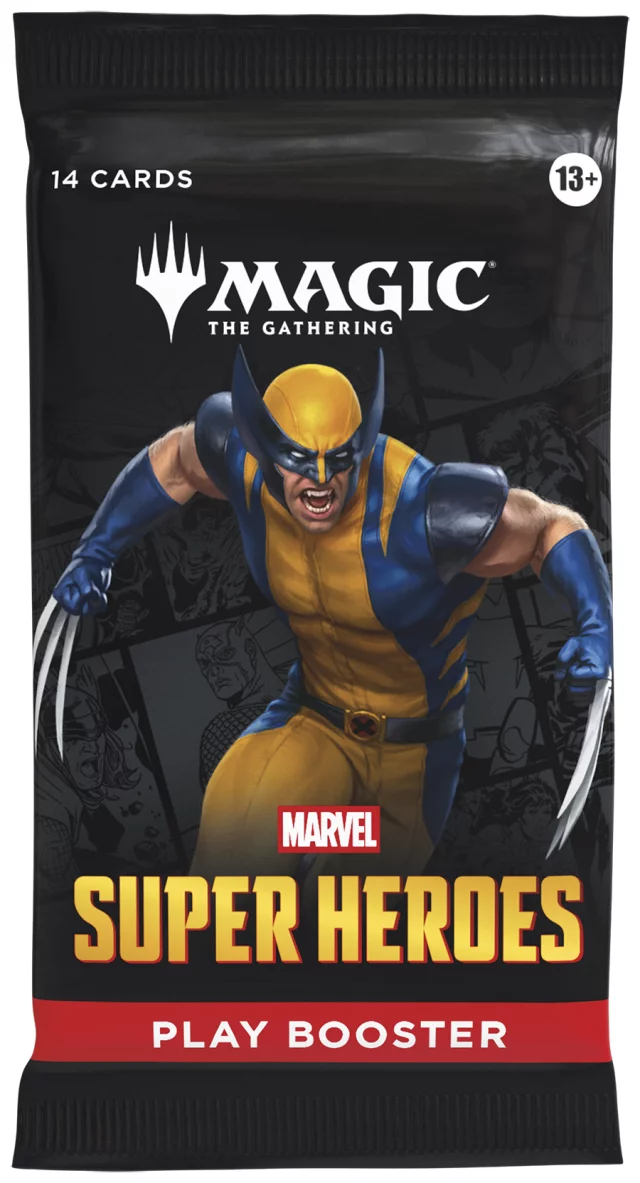 Kartenspiel Magic: The Gathering Marvel Super Heroes - Play Booster (14 Karten) - Magic The Gathering
