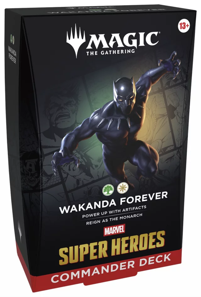 Kartenspiel Magic: The Gathering Marvel Super Heroes - Wakanda Forever Commander Deck - Magic The Gathering