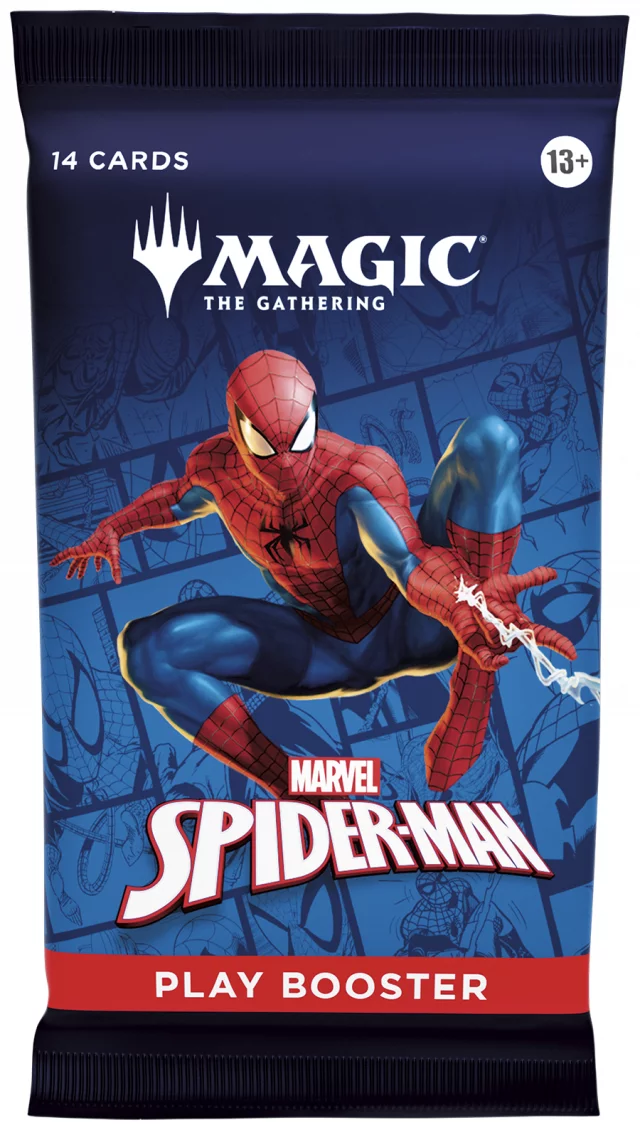 Kartenspiel Magic: The Gathering Marvel's Spider-Man - Play Booster (14 Karten) (ENGLISCHE VERSION) - Magic The Gathering