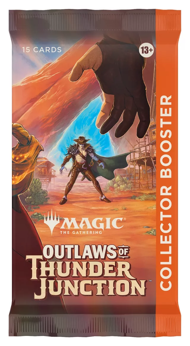 Kartenspiel Magic: The Gathering Outlaws of Thunder Junction - Collector Booster (15 Karten) (ENGLISCHE VERSION) - Magic The Gathering