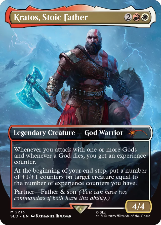 Kartenspiel Magic: The Gathering Secret Lair x God of War: Norse (ENGLISCHE VERSION) - Magic The Gathering