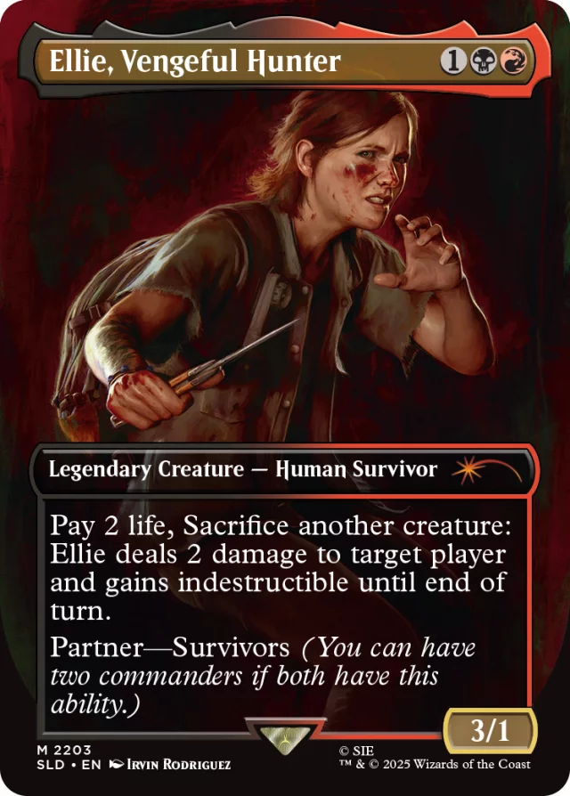 Kartenspiel Magic: The Gathering Secret Lair x The Last of Us Part II (ENGLISCHE VERSION) - PlayStation