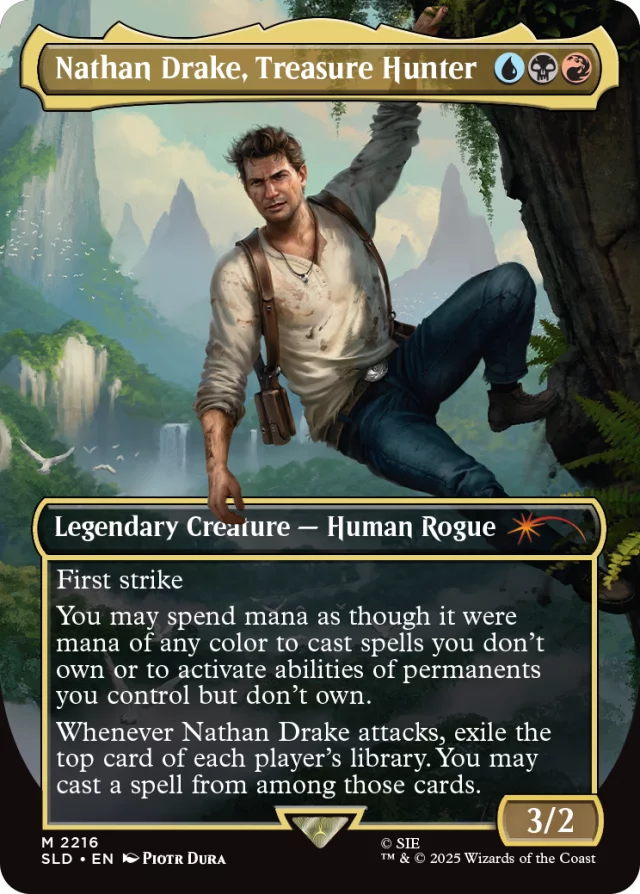 Kartenspiel Magic: The Gathering Secret Lair x Uncharted (ENGLISCHE VERSION) - Magic The Gathering