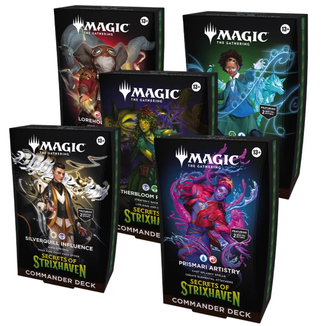 Kartenspiel Magic: The Gathering Secrets of Strixhaven - Commander Deck Set - Magic The Gathering