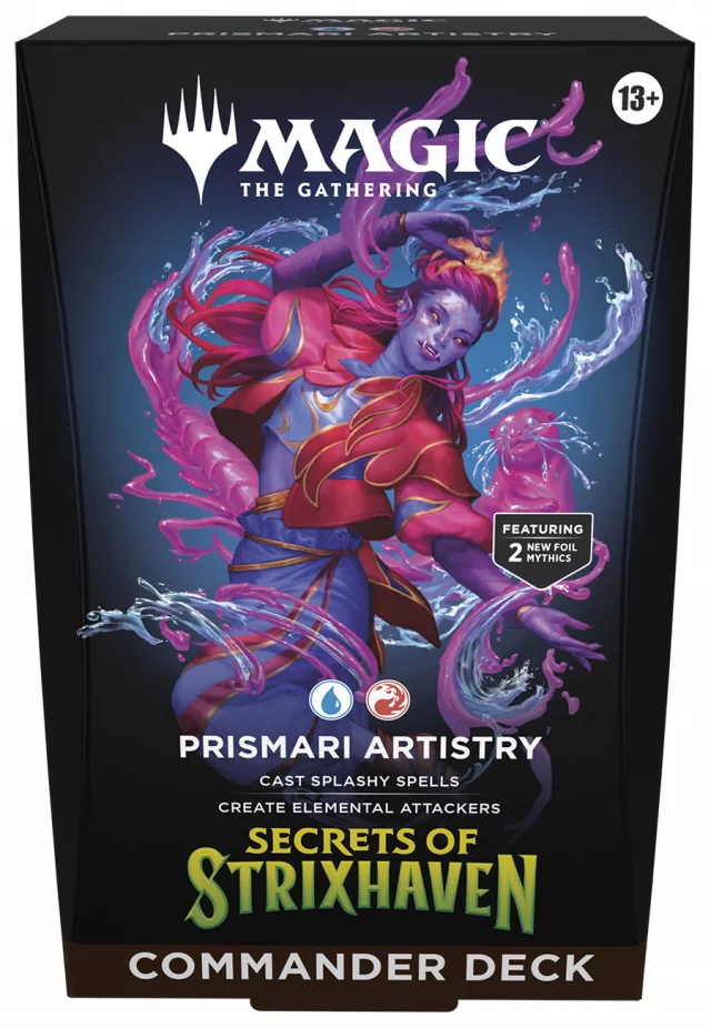 Kartenspiel Magic: The Gathering Secrets of Strixhaven - Prismari Artistry Commander Deck - Magic The Gathering