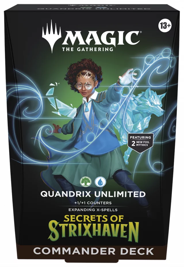 Kartenspiel Magic: The Gathering Secrets of Strixhaven - Quandrix Unlimited Commander Deck - Magic The Gathering