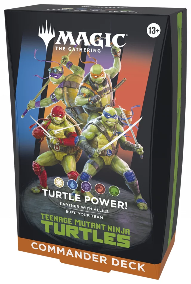 Kartenspiel Magic: The Gathering Teenage Mutant Ninja Turtles - Turtle Power! Commander Deck - Magic The Gathering