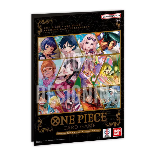 Kartenspiel One Piece TCG - Premium Card Collection - Best Selection Vol.5 (Booklet + 12 Premium-Karten) (ENGLISCHE VERSION) - TCG Sammelkartenspiel