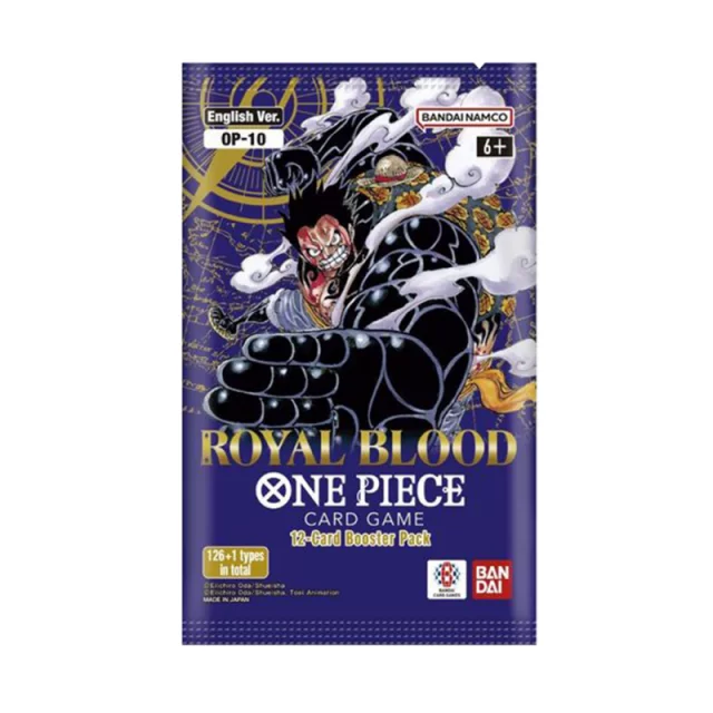 Kartenspiel One Piece TCG - Royal Blood Booster (12 Karten) (ENGLISCHE VERSION) - TCG Sammelkartenspiel