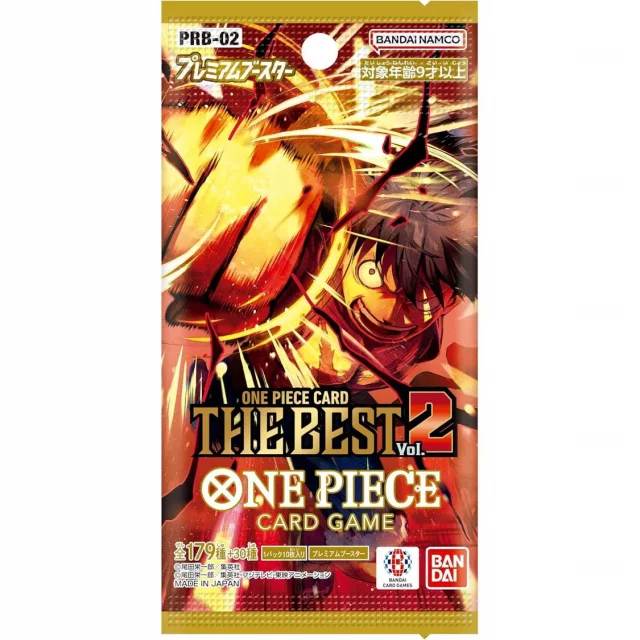 Kartenspiel One Piece TCG - The Best Premium Booster (PRB-02) (ENGLISCHE VERSION) - TCG Sammelkartenspiel