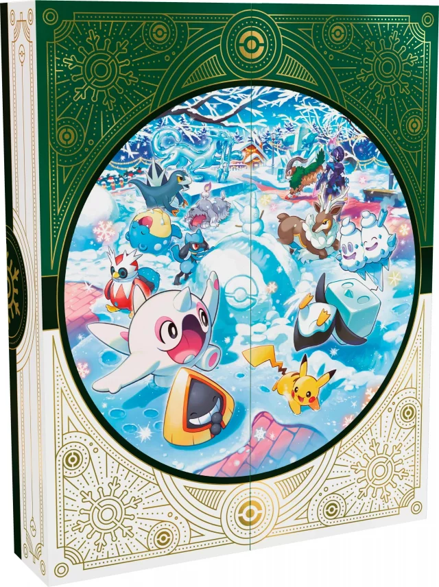 Kartenspiel Pokémon TCG - Adventskalender 2024 (ENGLISCHE VERSION) - TCG Sammelkartenspiel