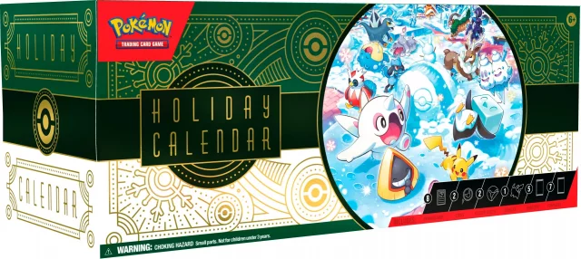 Kartenspiel Pokémon TCG - Adventskalender 2024 (ENGLISCHE VERSION) - TCG Sammelkartenspiel