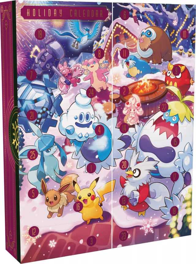 Kartenspiel Pokémon TCG - Adventskalender 2025 (ENGLISCHE VERSION) - TCG Sammelkartenspiel