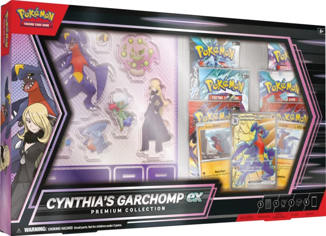 Kartenspiel Pokémon TCG - Cynthia's Garchomp ex Premium Collection (ENGLISCHE VERSION) - Pokemon TCG: Scarlet & Violet