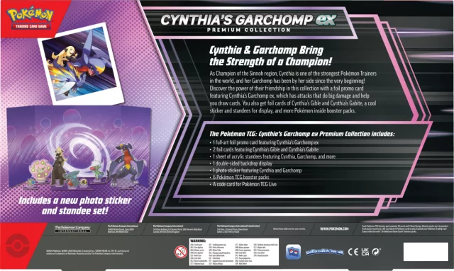 Kartenspiel Pokémon TCG - Cynthia's Garchomp ex Premium Collection (ENGLISCHE VERSION) - Pokemon TCG: Scarlet & Violet