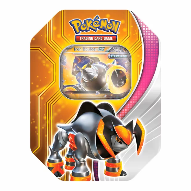 Kartenspiel Pokémon TCG: Paradox Destinies Tin - Iron Boulder ex (ENGLISCHE VERSION) - Pokemon TCG: Scarlet & Violet