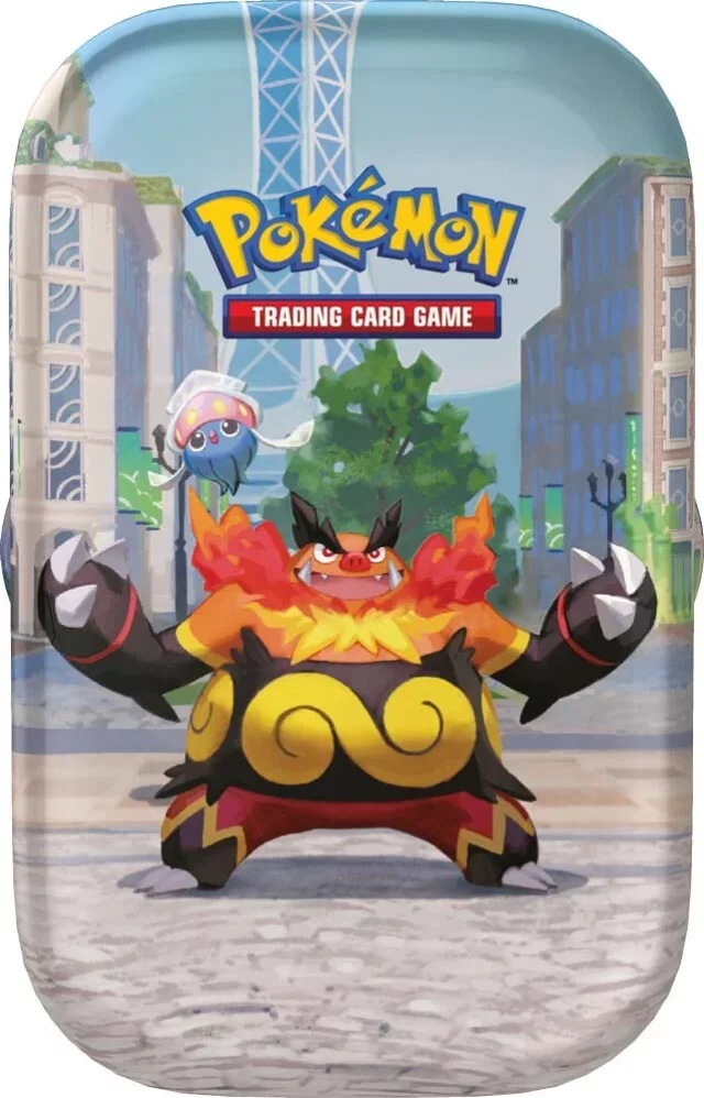 Kartenspiel Pokémon TCG - Emboar Lumiose City Mini Tin (ENGLISCHE VERSION) - TCG Sammelkartenspiel