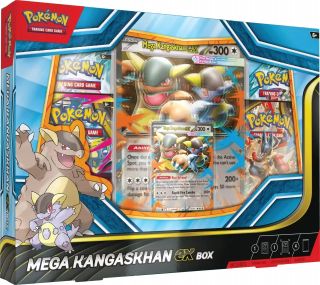 Kartenspiel Pokémon TCG: ex Box - Mega Kangaskhan (ENGLISCHE VERSION) - TCG Sammelkartenspiel
