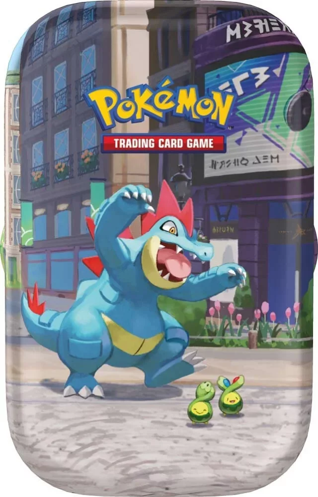Kartenspiel Pokémon TCG - Feraligatr Lumiose City Mini Tin (ENGLISCHE VERSION) - TCG Sammelkartenspiel