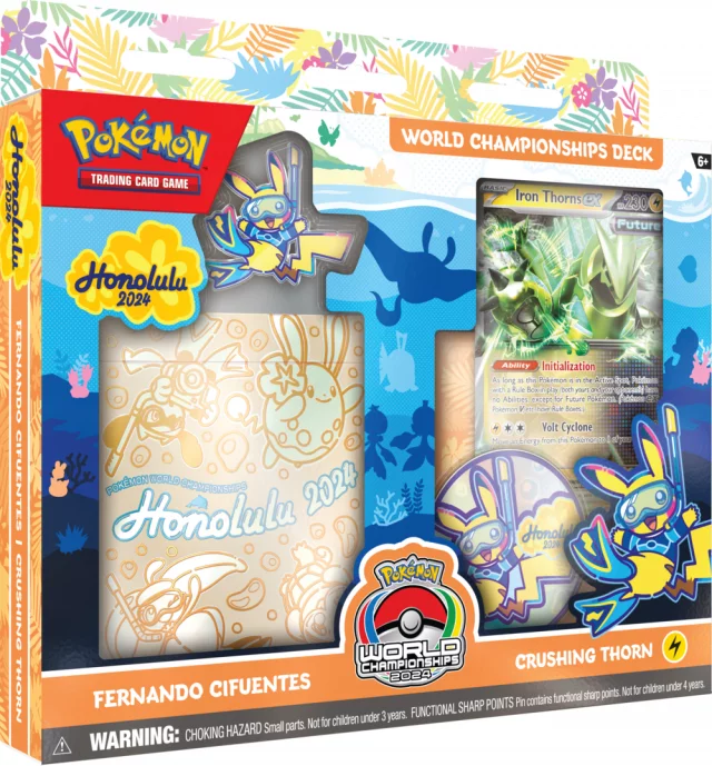 Kartenspiel Pokémon TCG - Iron Thorns ex World Championships Deck 2024 (Fernando Cifuentes) (ENGLISCHE VERSION) - TCG Sammelkartenspiel