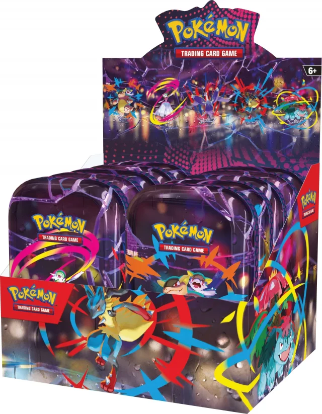 Kartenspiel Pokémon TCG - Mega Heroes Mini Tin Display (ENGLISCHE VERSION) - Pokémon TCG: Mega Evolution