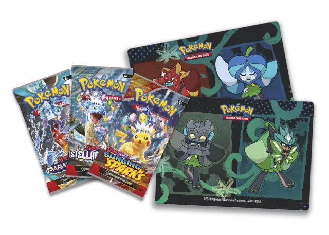 Kartenspiel Pokémon TCG - Ogerpon Stacking Tin (2025) (ENGLISCHE VERSION) - TCG Sammelkartenspiel