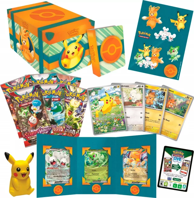 Kartenspiel Pokémon TCG - Paldea Adventure Chest (ENGLISCHE VERSION) - TCG Sammelkartenspiel