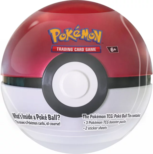 Kartenspiel Pokémon TCG - Poké Ball Tin (Poké Ball) (ENGLISCHE VERSION) - TCG Sammelkartenspiel
