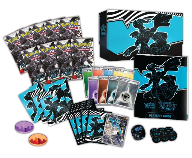 Kartenspiel Pokémon TCG: Scarlet & Violet - Black Bolt Elite Trainer Box (ENGLISCHE VERSION) - Pokémon TCG: Scarlet & Violet - Black Bolt & White Flare